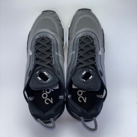 NIKE AirMax 2090 Black/White/Black Running Shoes Womens Size 8.5 - Picture 6 of 11